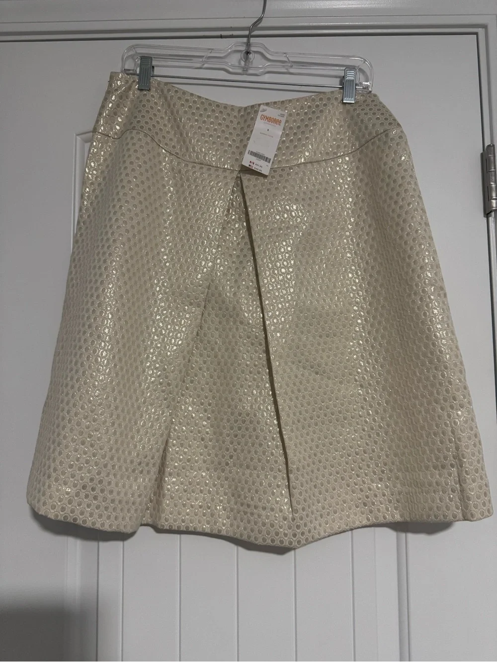 Gymboree Shimmery Champagne A-Line Skirt
